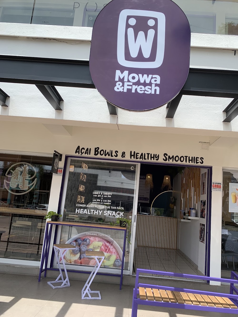 Mowa Y Fresh, cafetería en Guadalajara, Jalisco
