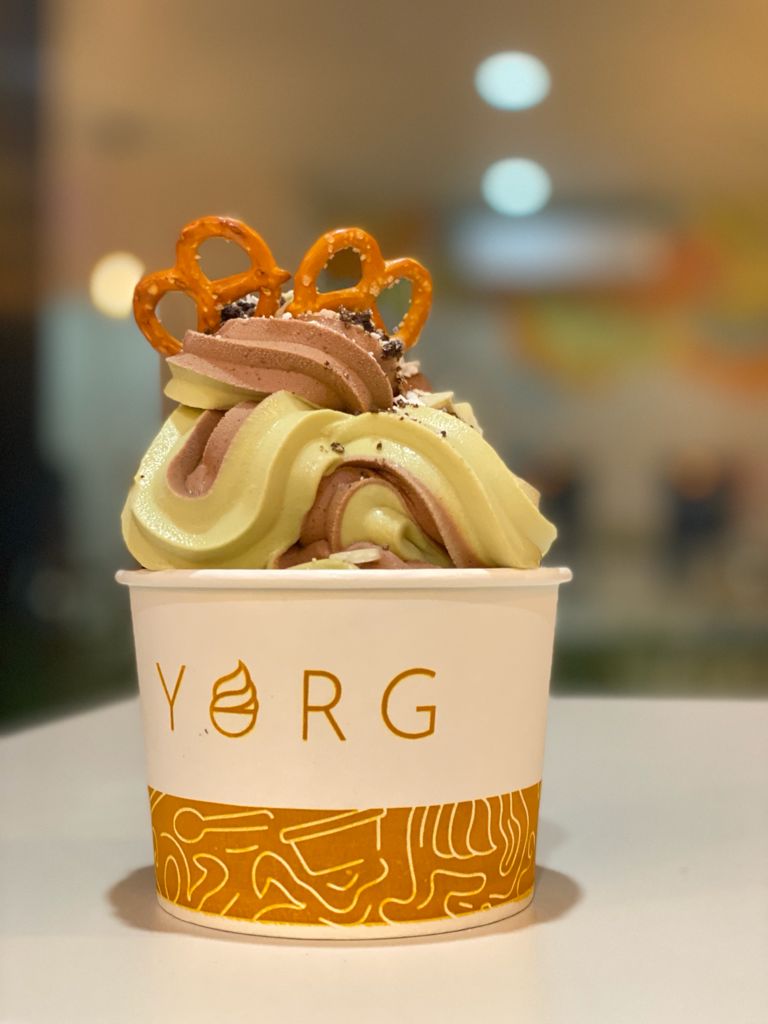 Yorg Frozen Yogurt, cafetería en Monterrey, Nuevo León