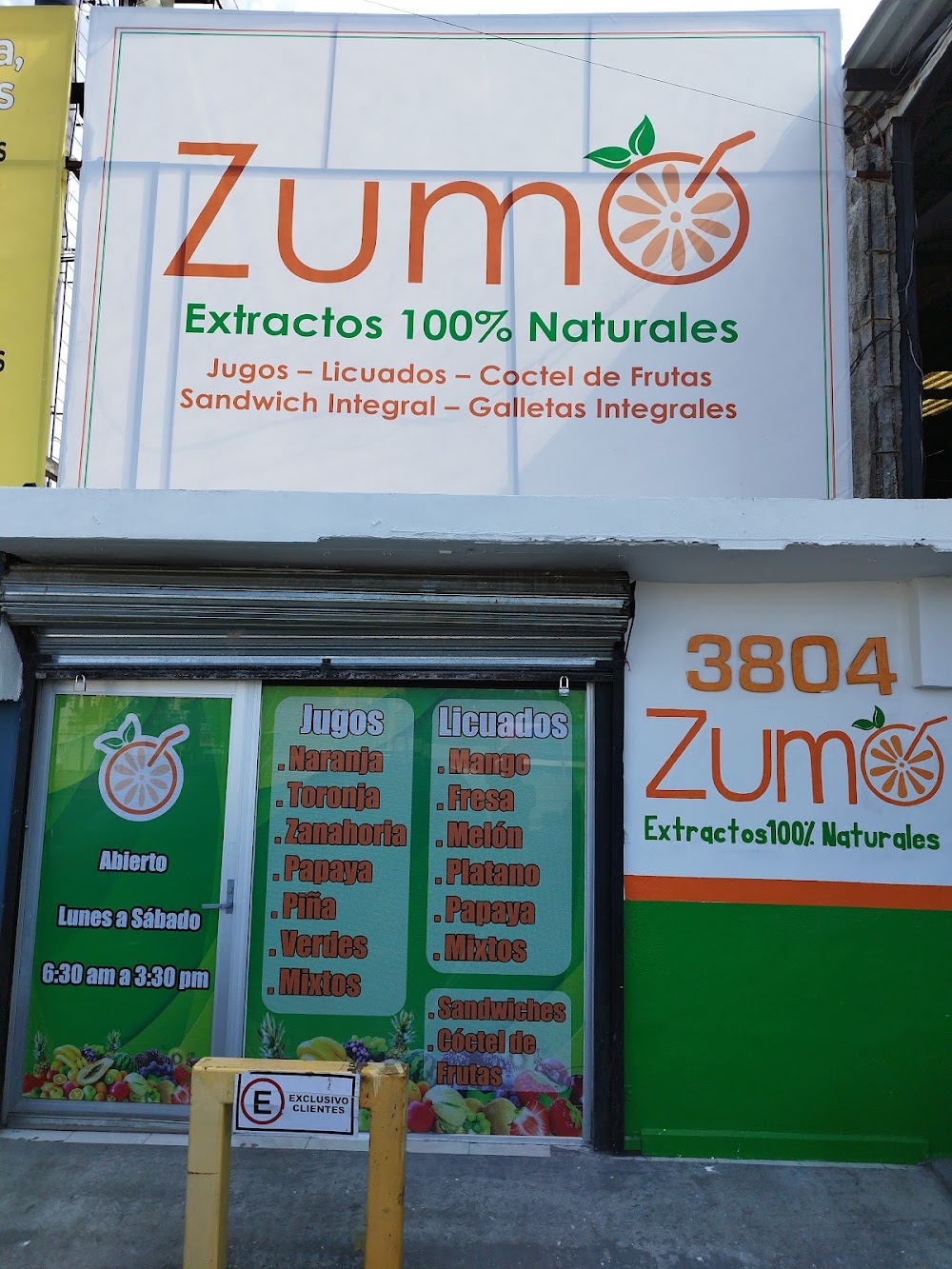 Zumo Extractos, cafetería en Monterrey, Nuevo León