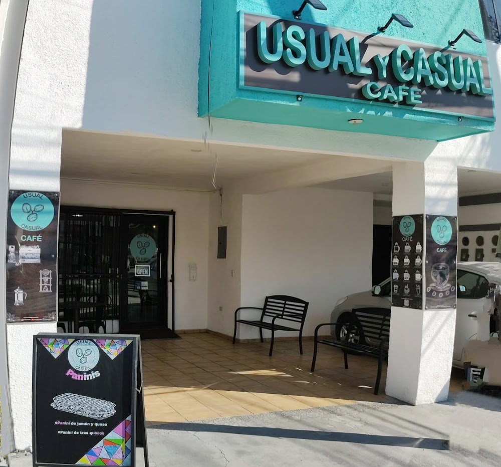 Usual Y Casual Cafe, cafetería en Monterrey, Nuevo León