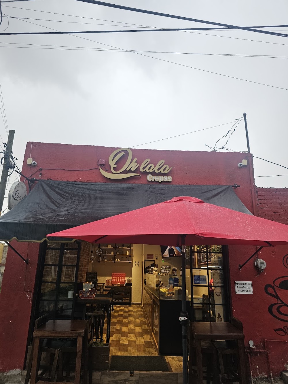 Oh Lala Crepas, cafetería en Guadalajara, Jalisco