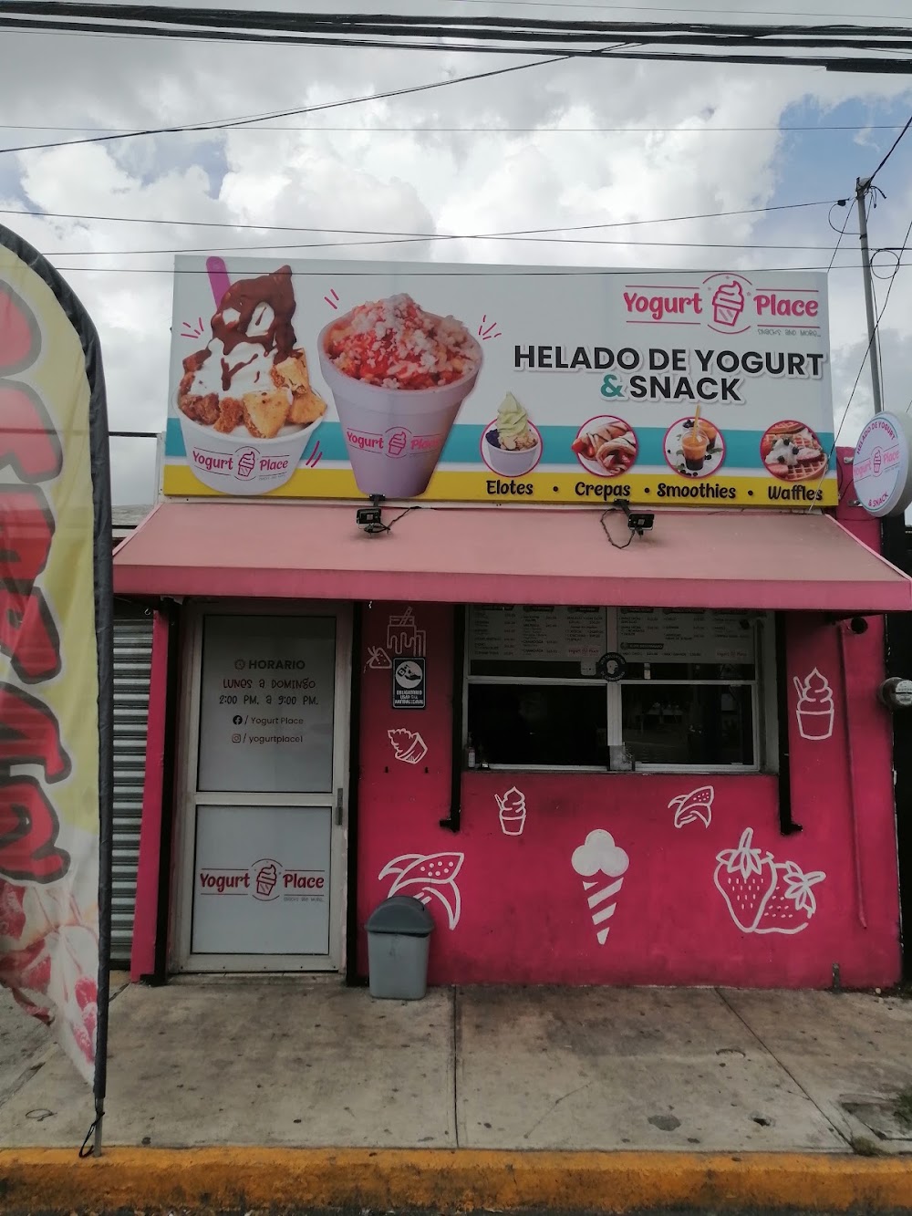 Yogurt Place, cafetería en San Nicolás de los Garza, Nuevo León