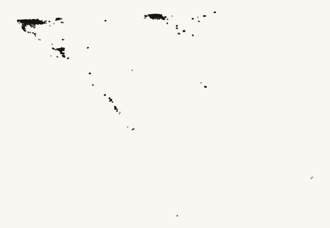 Ubicación de Rumys en el mapa de cafeterías de Baja California
