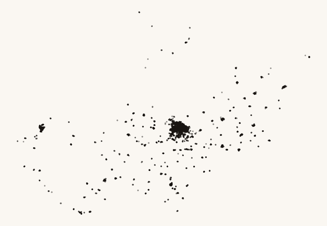 Ubicación de Arces Express en el mapa de cafeterías de Jalisco